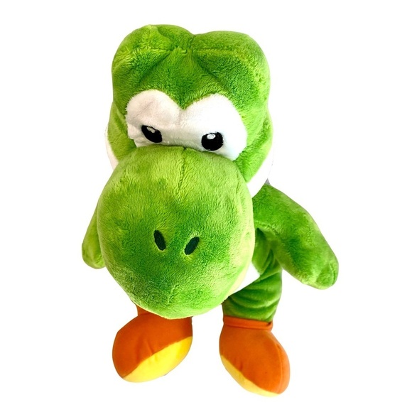 Build-A-Bear ONLINE EXCLUSIVE Super Mario Bros Yoshi 12" Plush Stuffed Animal - Picture 2 of 11